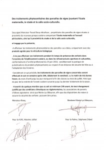 Charte Ecole Listrac